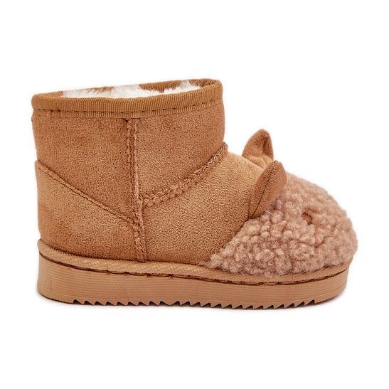 Bottes de neige isolées pour enfants Lamy Camel Esandira beige Bottes de neige isolées pour enfants Lamy Camel Esandira beige