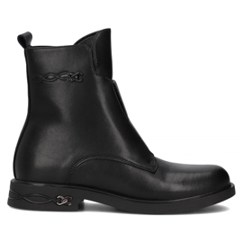 Filippo DBT6527/24 Bk bottes en cuir, noir le noir