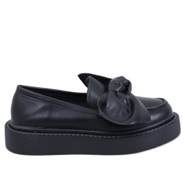 Mocassins à nœud Stark noirs le noir