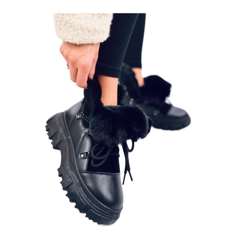 Bottes de neige pour femmes noires le noir Bottes de neige pour femmes noires le noir
