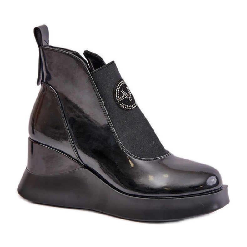Vinceza 66703 Bottes noires le noir