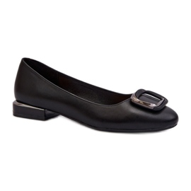 Sergio Leone BL203 Ballerines noires le noir