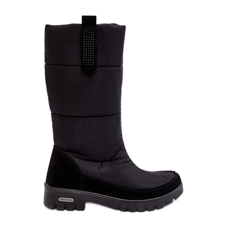 Progress PROGJ-22-136 Bottes de neige noires le noir