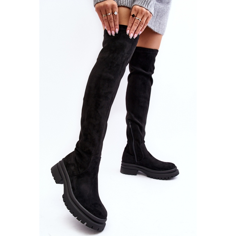 Bottes Modèle 23KZ35-6494 Noir le noir Bottes Modèle 23KZ35-6494 Noir le noir