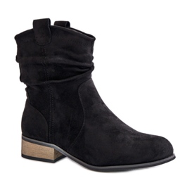 Bottes Modèle 24BT02-3046 Noir le noir