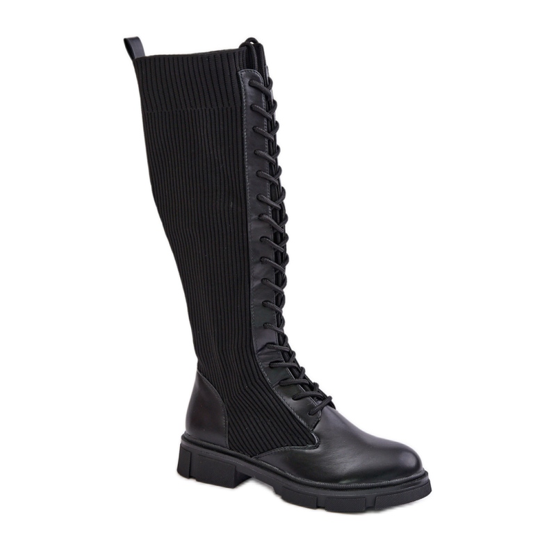 Modèle 9060 Bottes noires le noir