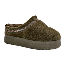 Bottes de neige modèle MC-39 vert foncé