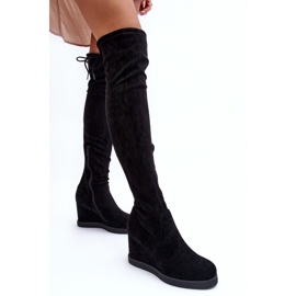 Cuissardes NS362P Daim Noir le noir Cuissardes NS362P Daim Noir le noir