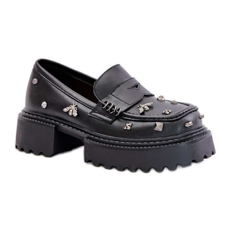 Chaussures Modèle Da MR880-102 Cuir Noir le noir Chaussures Modèle Da MR880-102 Cuir Noir le noir