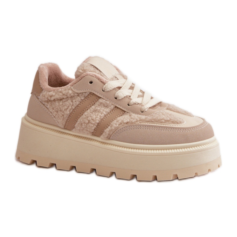 Chaussures de sport modèle 24886 beige