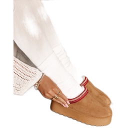 Bottes de neige modèle 20219-4B Camel brun Bottes de neige modèle 20219-4B Camel brun