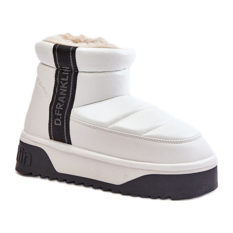 D.Franklin DFSH371011 Bottes de neige blanches