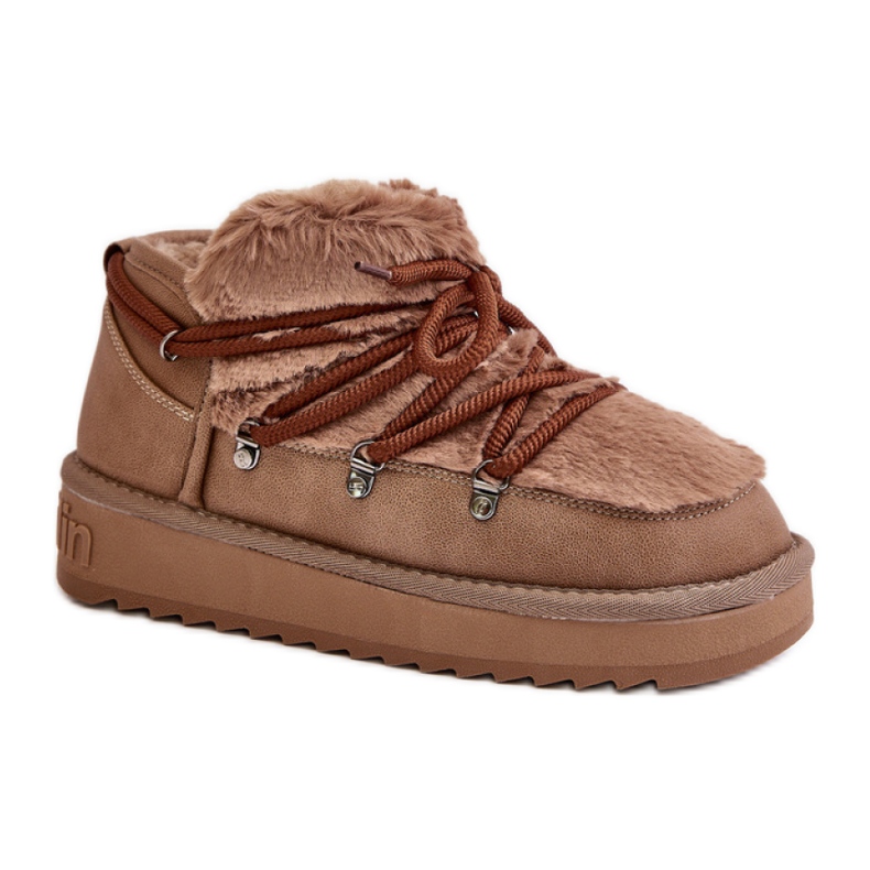 D.Franklin DFSH370011 Bottes de neige marron brun