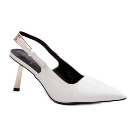 Escarpins Modèle CH878 Blanc