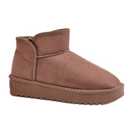 D.Franklin DFSH370010 Bottes de neige taupe beige