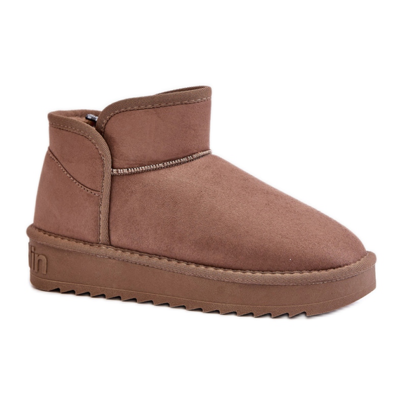D.Franklin DFSH370010 Bottes de neige taupe beige