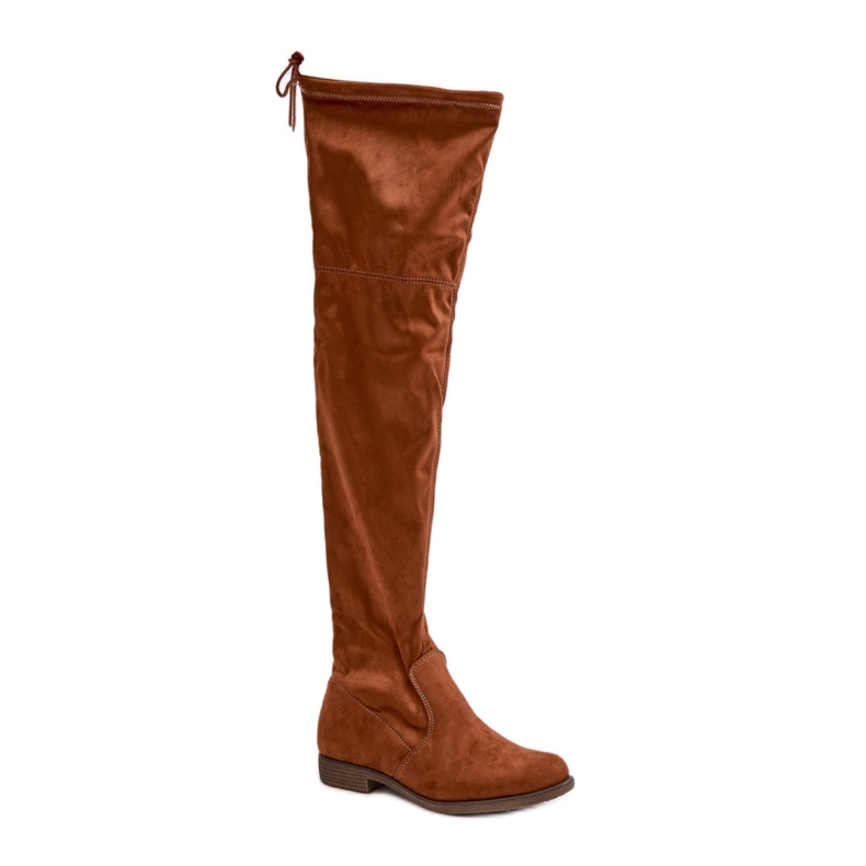 Bottines modèle A26 Camel brun