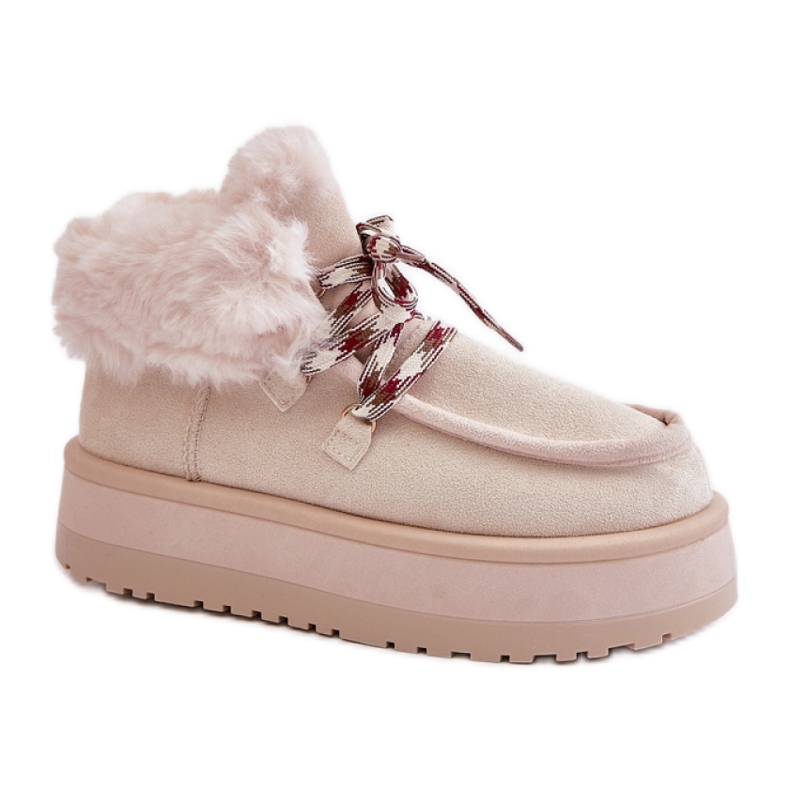 Bottes de neige Modèle C3016 Beige Clair