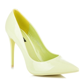 Vices Talons hauts aigue-marine fluo vert
