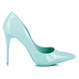 Vices Escarpins menthe fluo vert