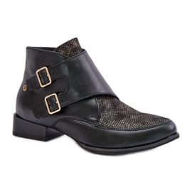 Maciejka 06696-01 Bottines noires le noir