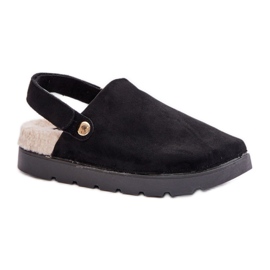 Chaussons Modèle 100-418 Noir le noir