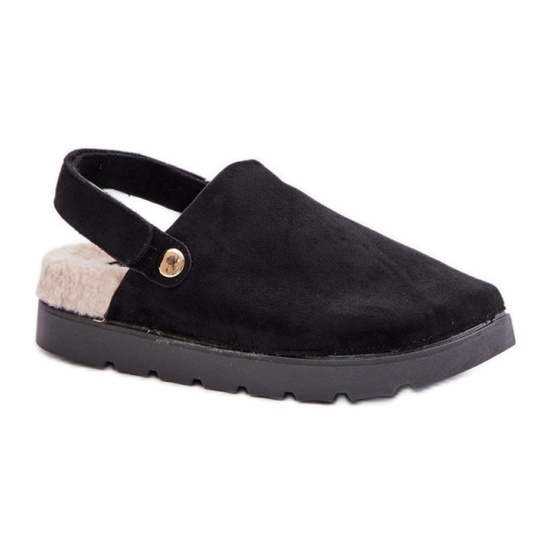 Chaussons Modèle 100-418 Noir le noir