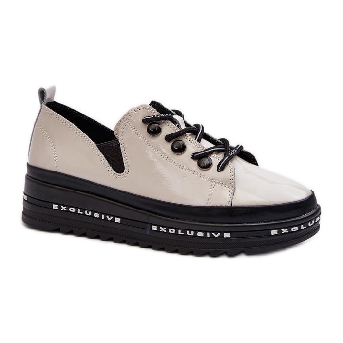 S. BARSKI Chaussures S.Barski LR620 beiges -