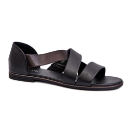 Sandales Modèle 21SD35-3882 Noir le noir