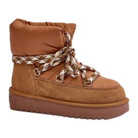 Bottes de neige Modèle DFSH375003 Marron brun Bottes de neige Modèle DFSH375003 Marron brun