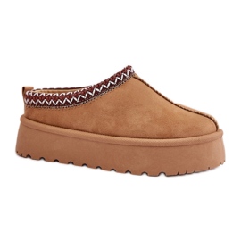 Bottes de neige Modèle VL242P Camel brun
