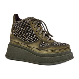 Maciejka 06759-09 Bottines vertes