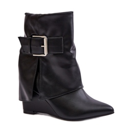 Bottes Modèle 1690A-1 Cuir Noir le noir Bottes Modèle 1690A-1 Cuir Noir le noir