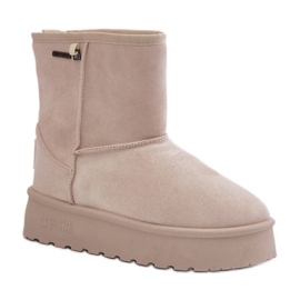 Big Star OO274897 bottes de neige beige clair