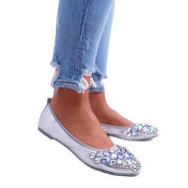 Ballerines Modèle C87 Argenté