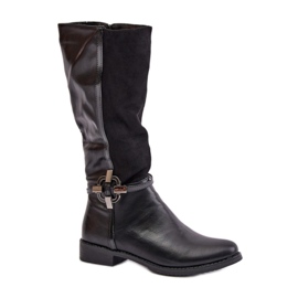 Jezzi Bottes Modèle ASA62-112 Noir