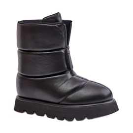 Bottes de neige Modèle C-314 Noir le noir