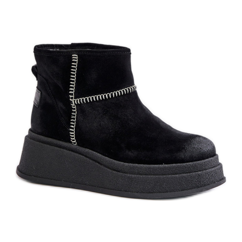 Maciejka 06769-01 Bottes de neige noires le noir