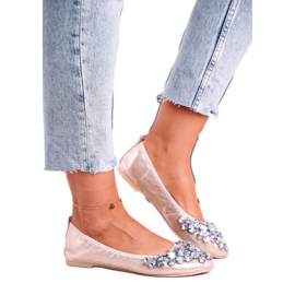 Ballerines Modèle C87 Doré jaune