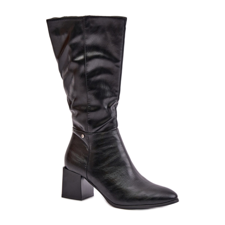 Jezzi Bottes Modèle ASA217-2 Noir le noir