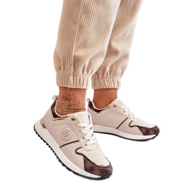 Chaussures de Sport Modèle US6 Beige/Marron Chaussures de Sport Modèle US6 Beige/Marron