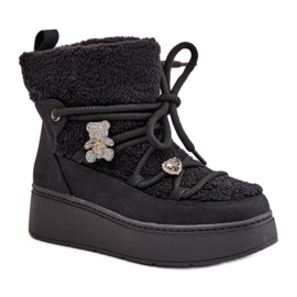 Bottes de neige Modèle UK180P Noir le noir