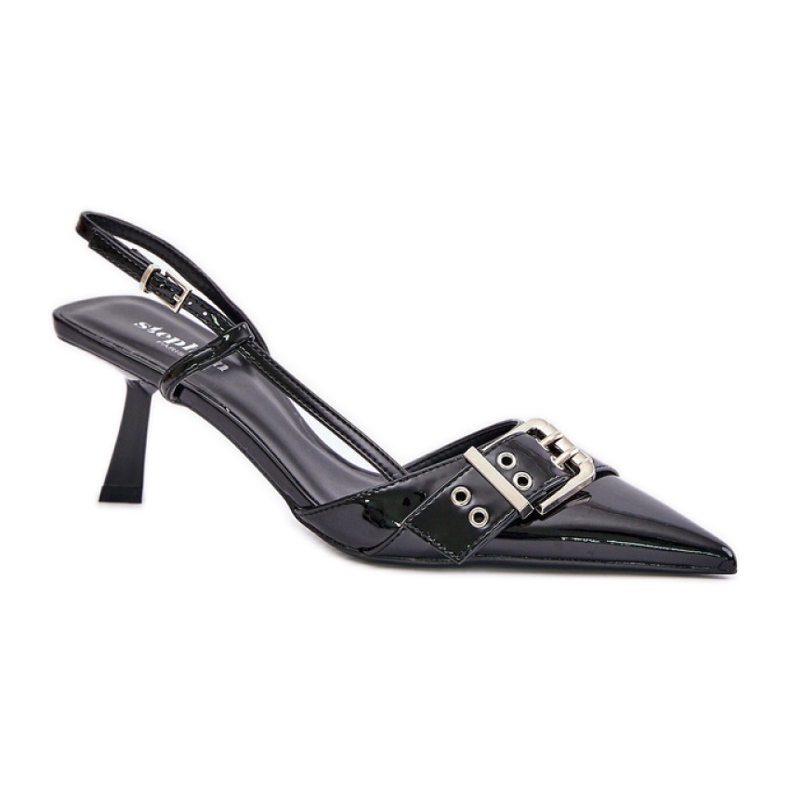 Talons hauts Modèle P-1401 Noir le noir