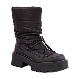Bottes de neige Modèle C-319 Noir