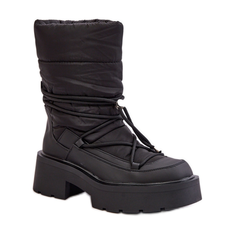 Bottes de neige Modèle C-319 Noir le noir