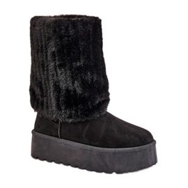 Bottes de neige Modèle 24BT30-8021 Noir le noir