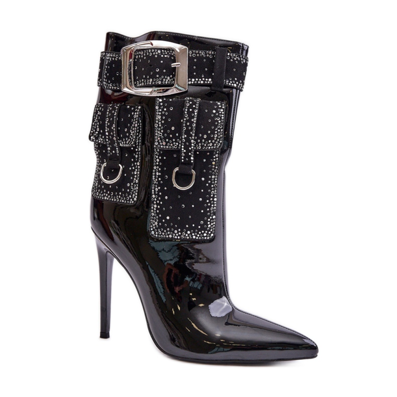 Modèle 77-CD Bottes noires le noir