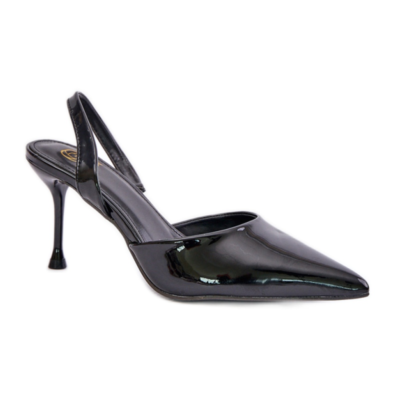Talons aiguilles Modèle SQC-128 Noir le noir