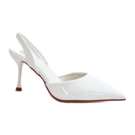 Talons aiguilles Modèle SQC-128 Blanc blanche Talons aiguilles Modèle SQC-128 Blanc blanche