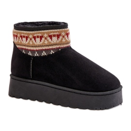 Bottes de neige Modèle 20226-4A Noir le noir